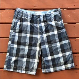 Men’s AEO long flat front shorts